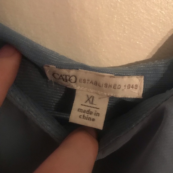 Blue Layered Tank Top - Picture 3 of 5